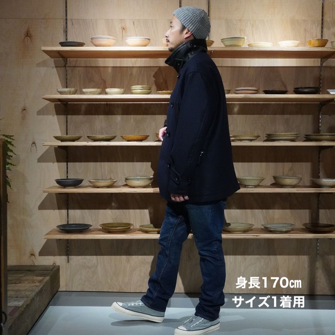 MARINER COAT W/N DOUBLE MELTON WITH WINDSTOPPER | nonnative | A(e