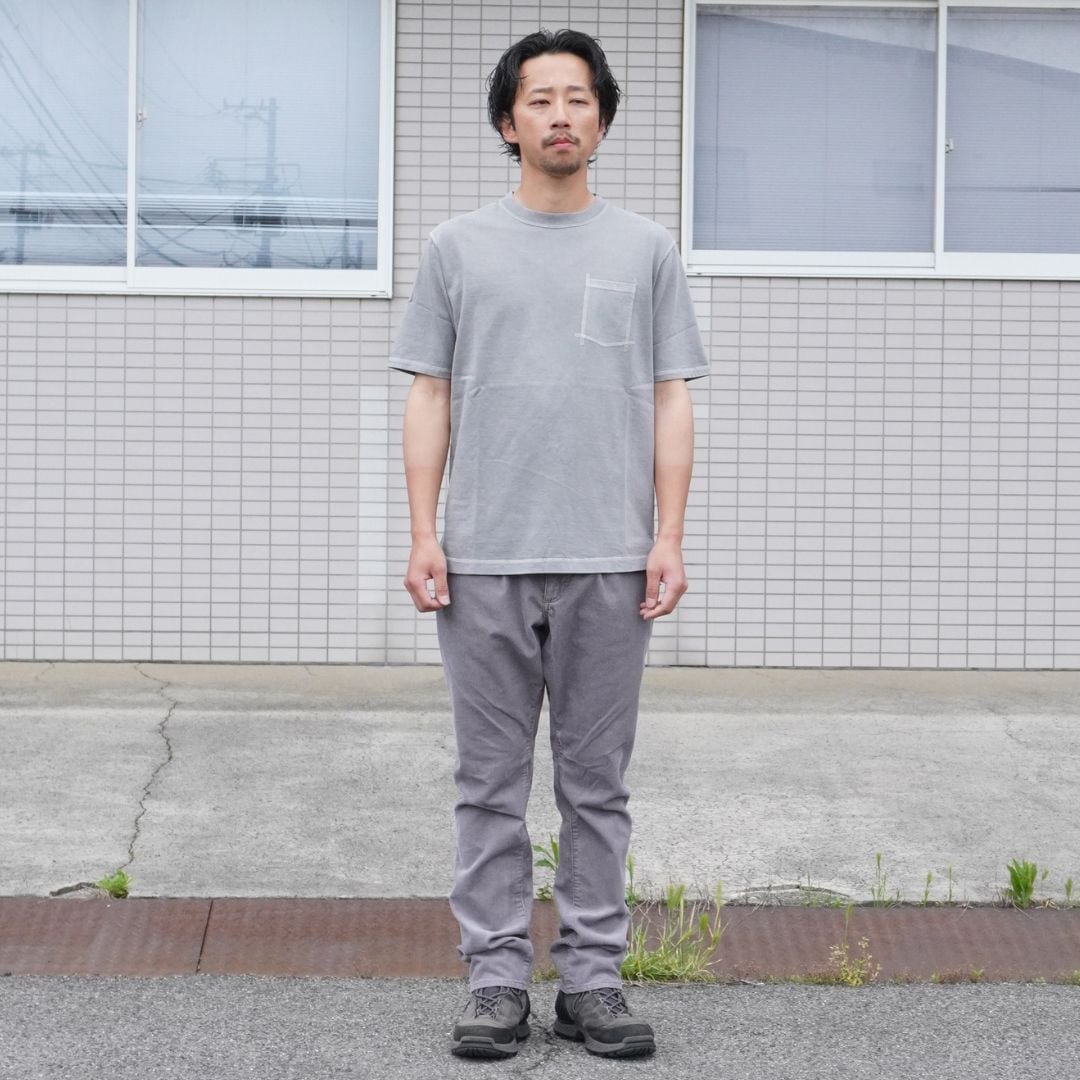 DWELLER S/S TEE COTTON JERSEY PIGMENT DYE | nonnative | A(e)_STORE