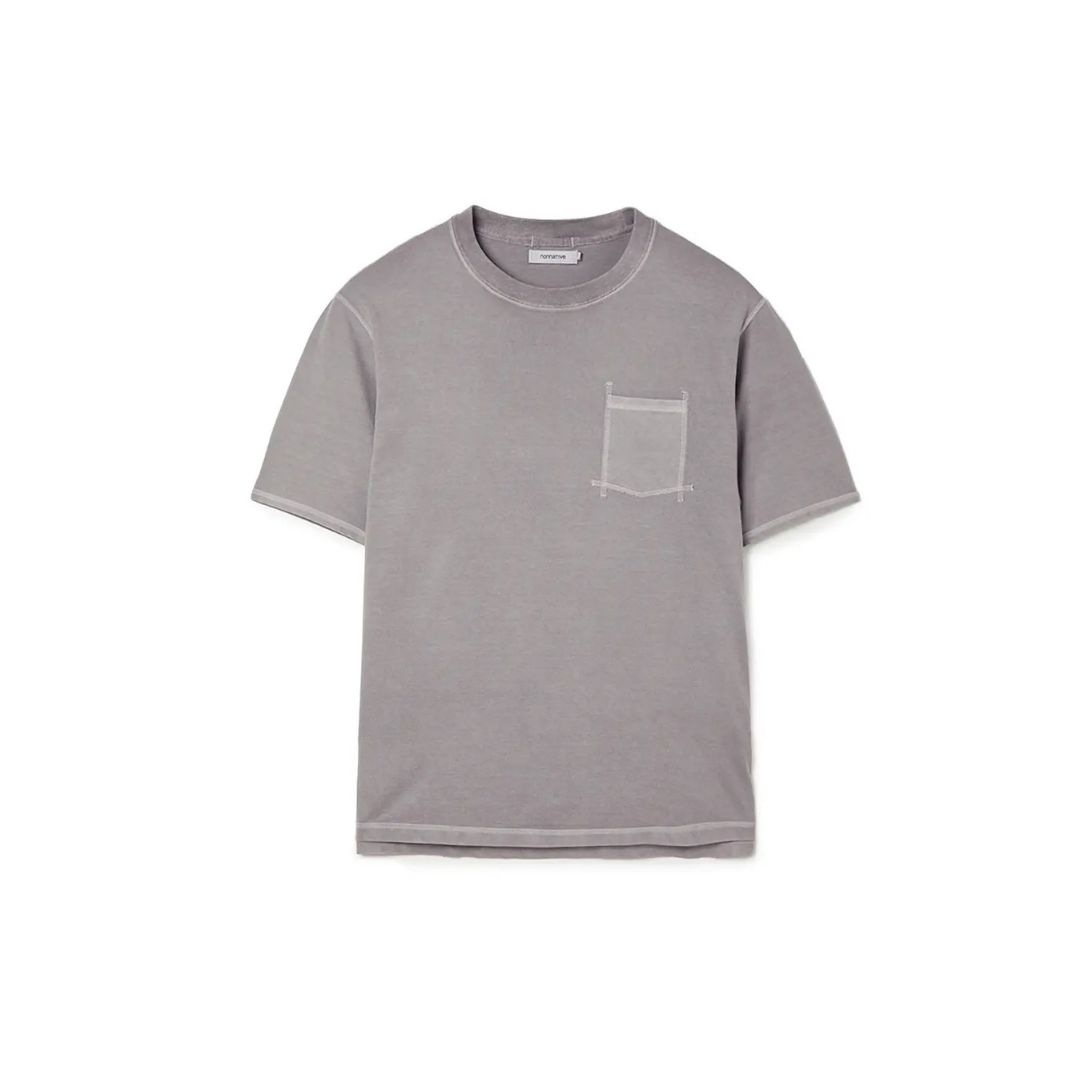 DWELLER S/S TEE COTTON JERSEY PIGMENT DYE | nonnative | A(e)_STORE