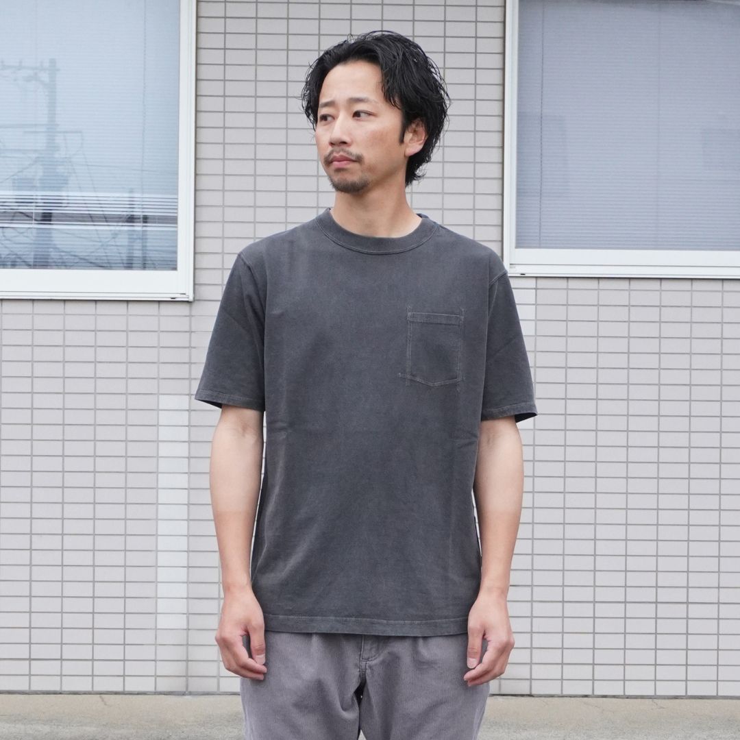 DWELLER S/S TEE COTTON JERSEY PIGMENT DYE | nonnative | A(e)_STORE