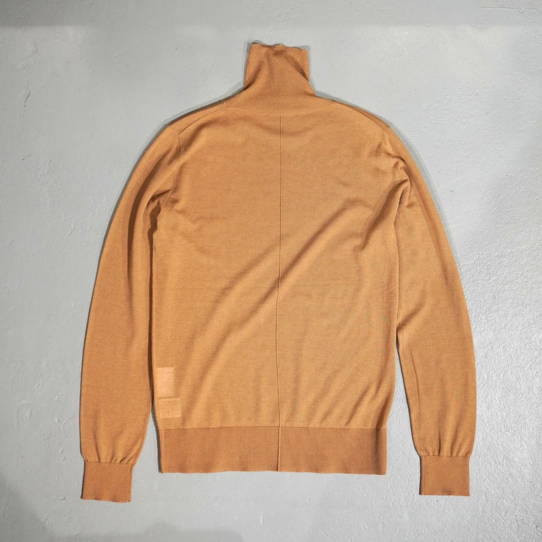 STANDARD / SKIN KNIT｜TURTLE NECK BEIGE