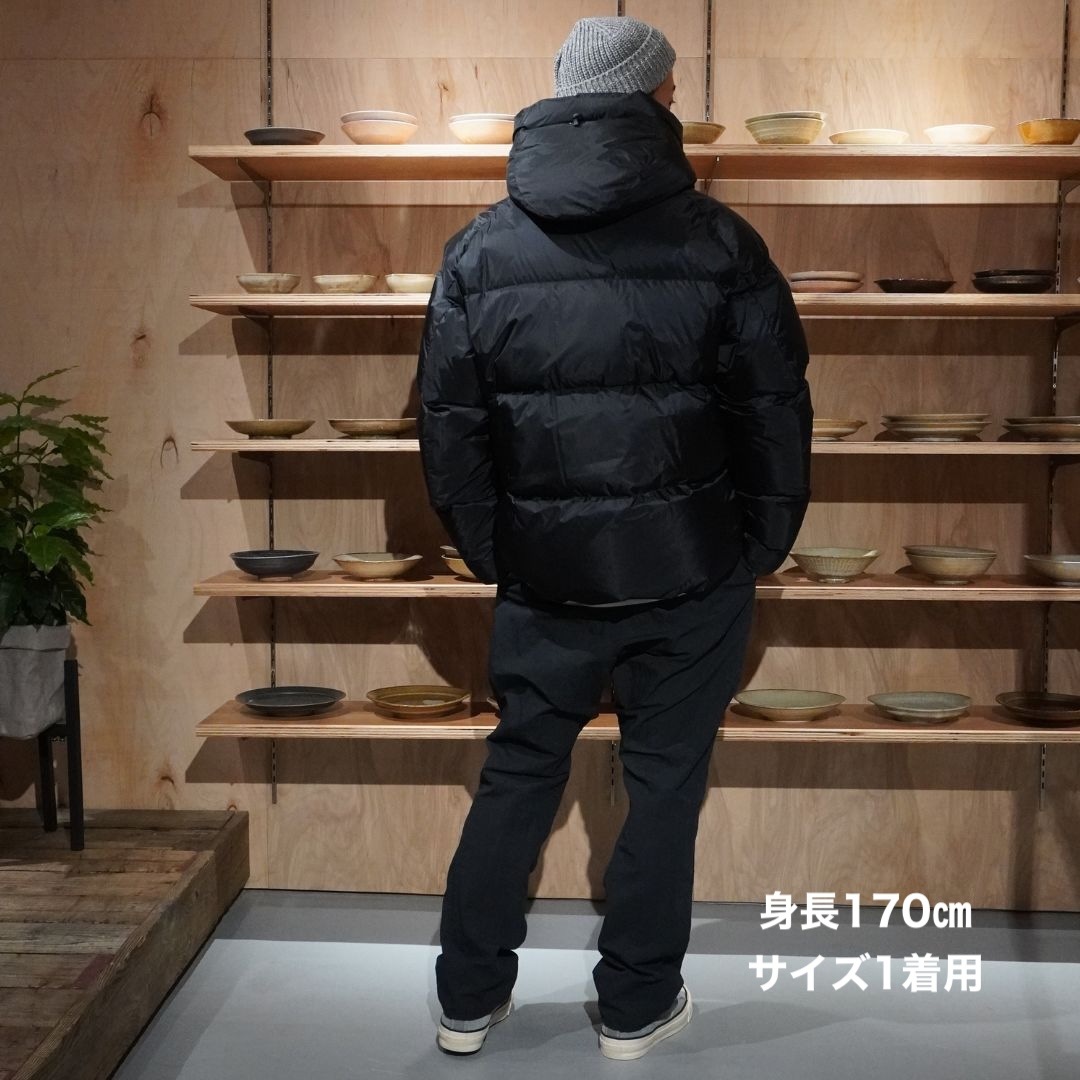 EXPLORER DOWN JACKET NYLON RIPSTOP WITH WINDSTOPPER 2L | nonnative