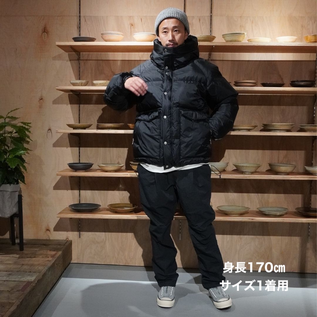 EXPLORER DOWN JACKET NYLON RIPSTOP WITH WINDSTOPPER 2L