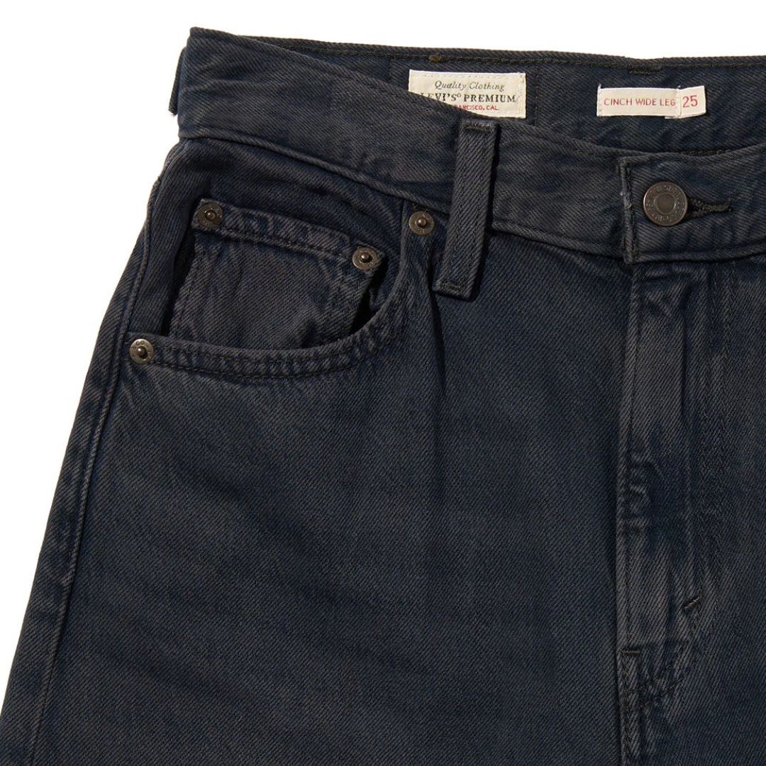 CINCH WIDE LEG ジーンズ ブラック