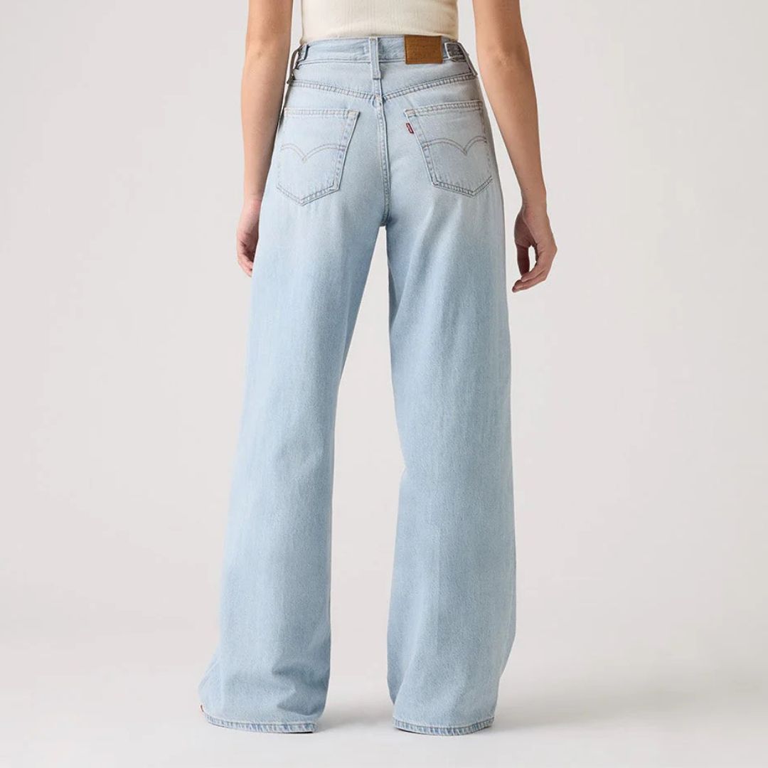 CINCH WIDE LEG ジーンズ ライトインディゴ