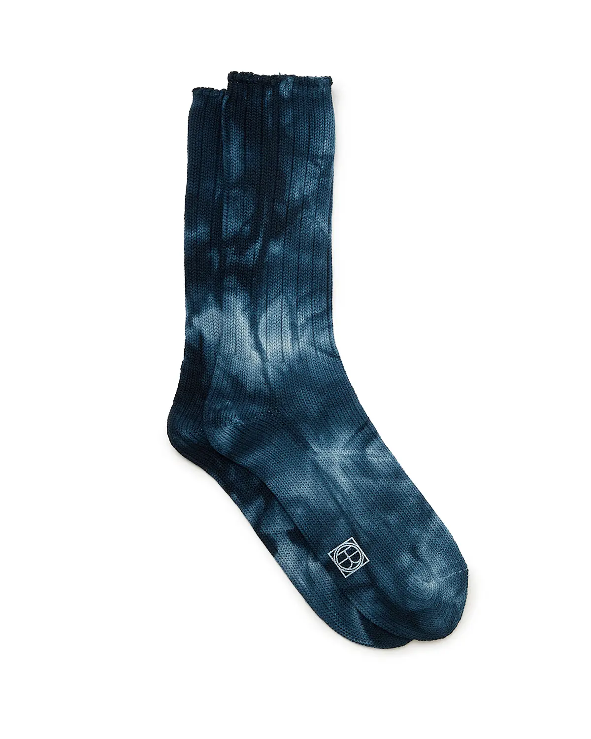 TIE-DYED CREW SOCKS C/N/PU