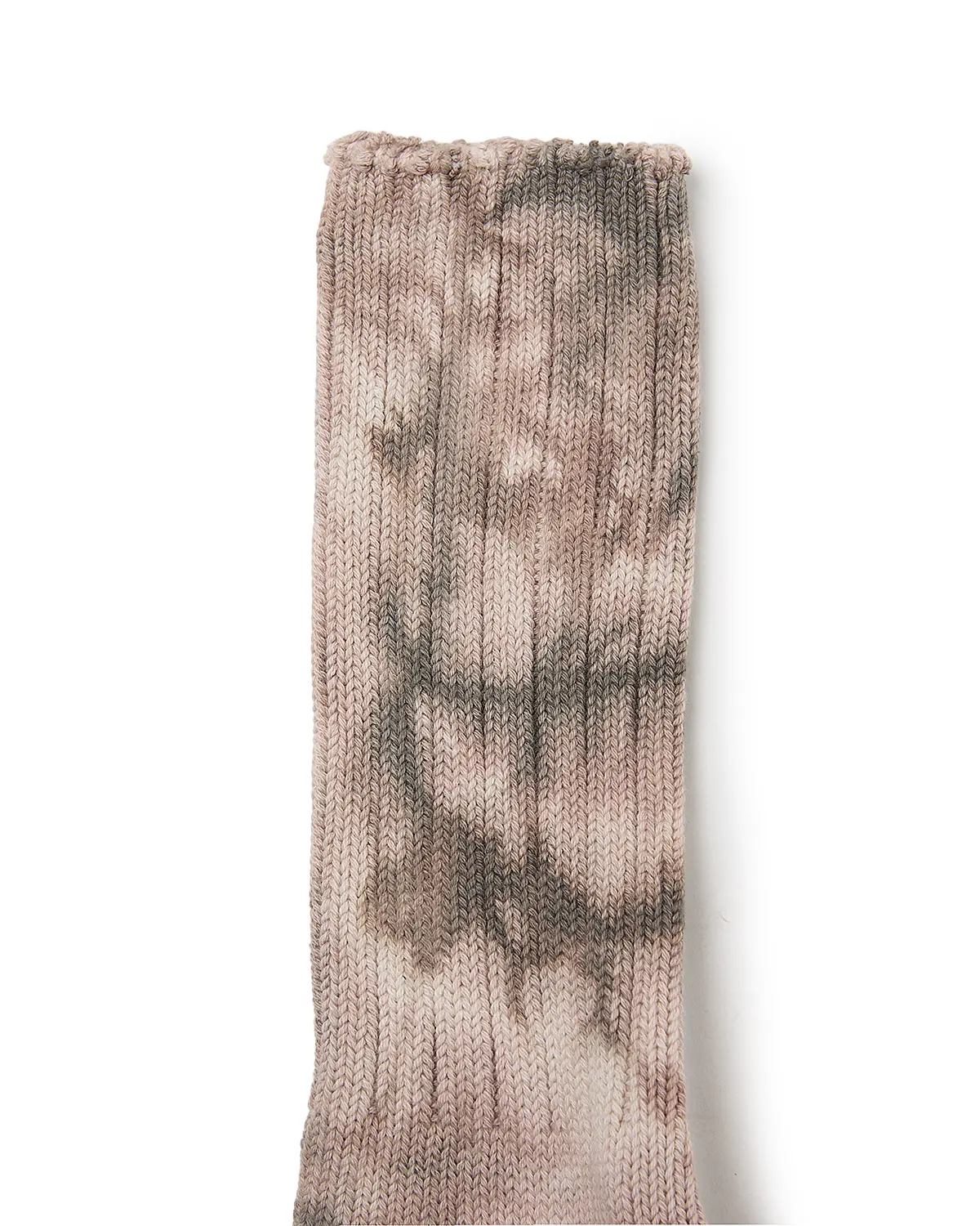 TIE-DYED CREW SOCKS C/N/PU