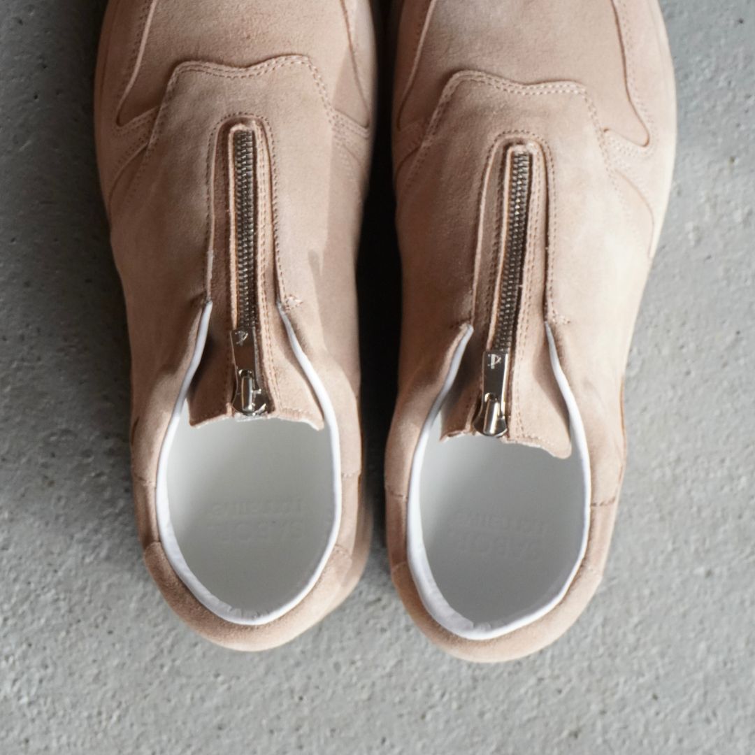 DWELLER JOG TRAINER COW LEATHER by SABOR