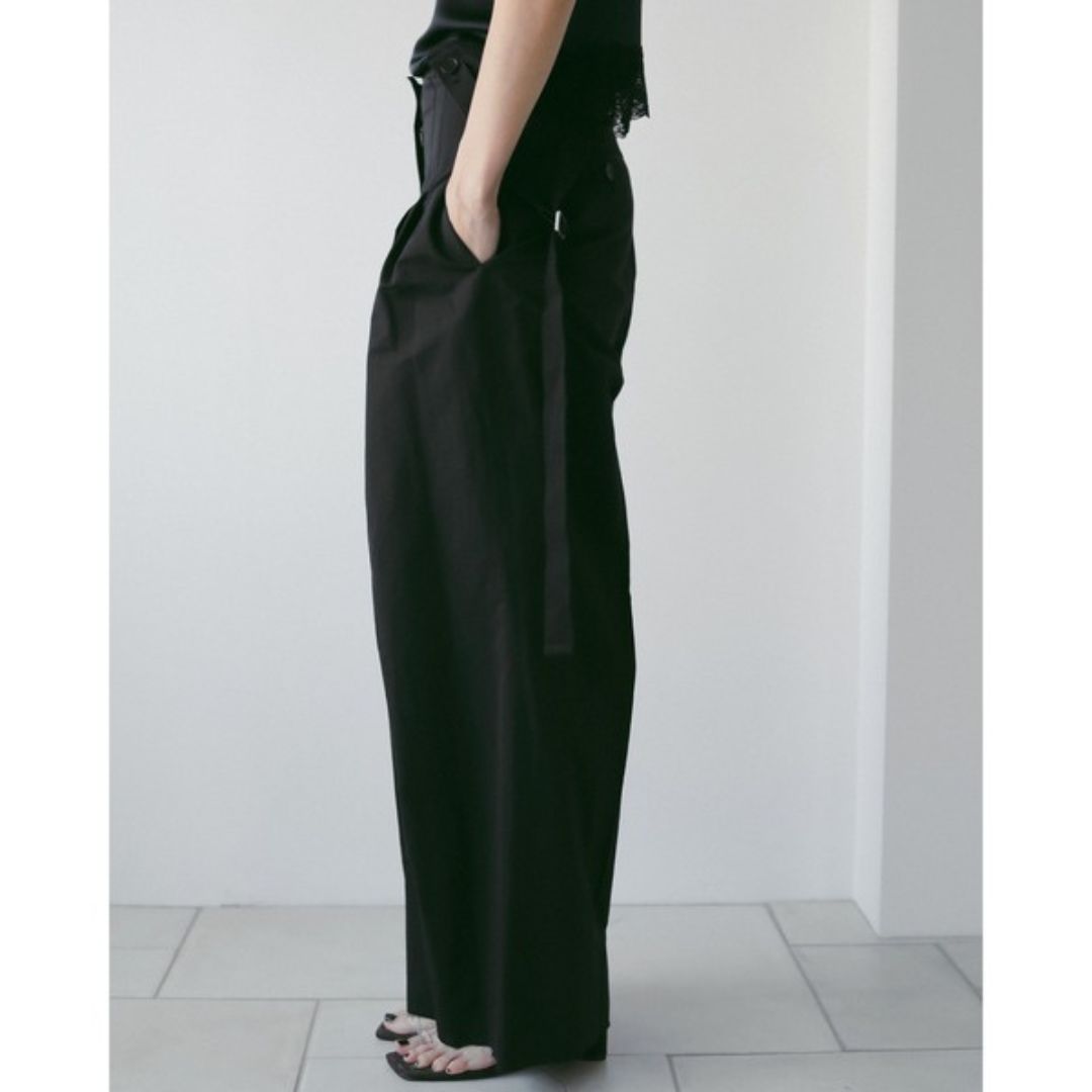 Suspenders Wide Pants 