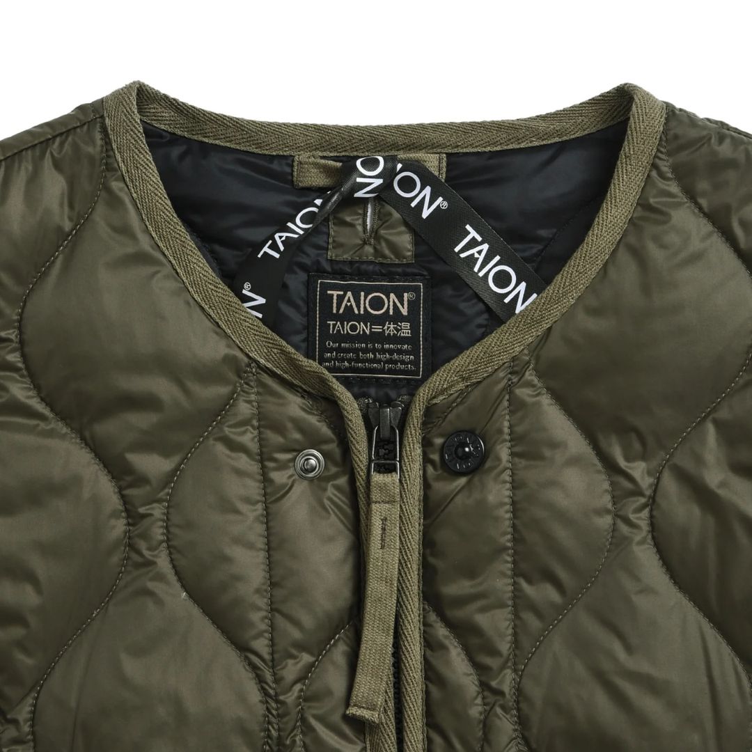 ユニセックス ミリタリー M65 ライナーWジップ ショートダウン