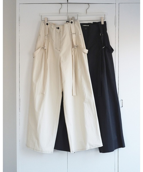 Suspenders Wide Pants 