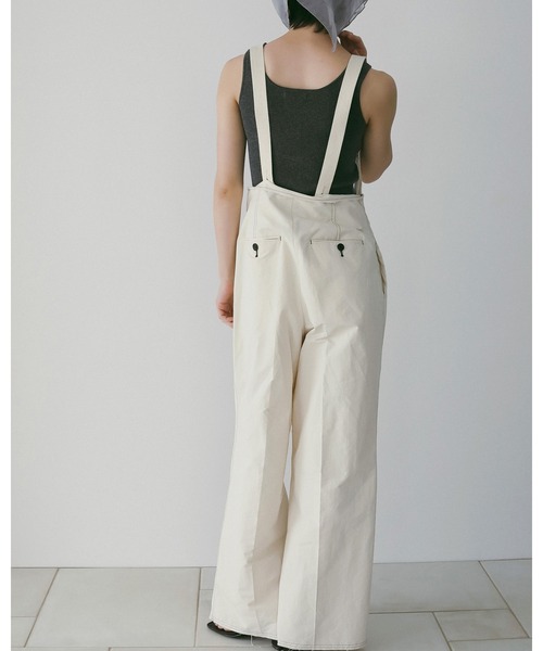 Suspenders Wide Pants 