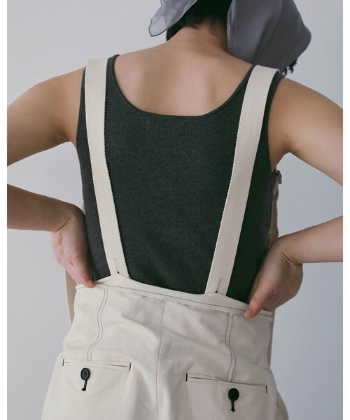 Suspenders Wide Pants 