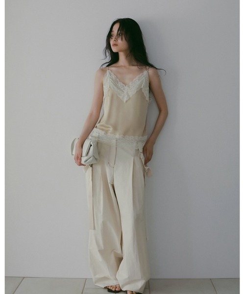 Suspenders Wide Pants 