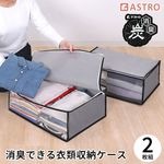 活性炭衣類整理袋2枚組171-81