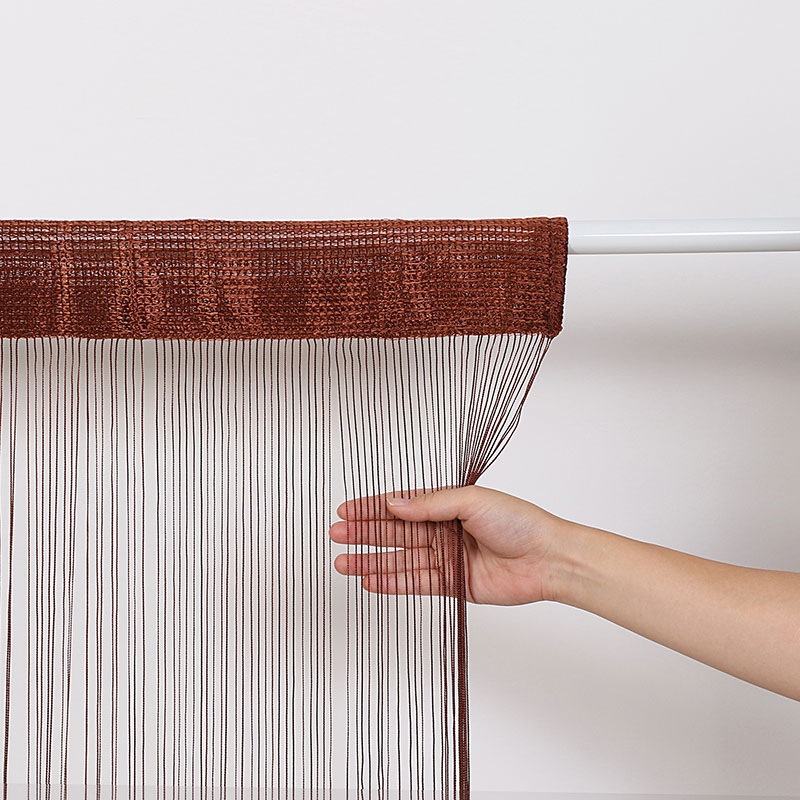 ストリングカーテン 2本組 ブラウン 530-34 | 生活雑貨,シェード