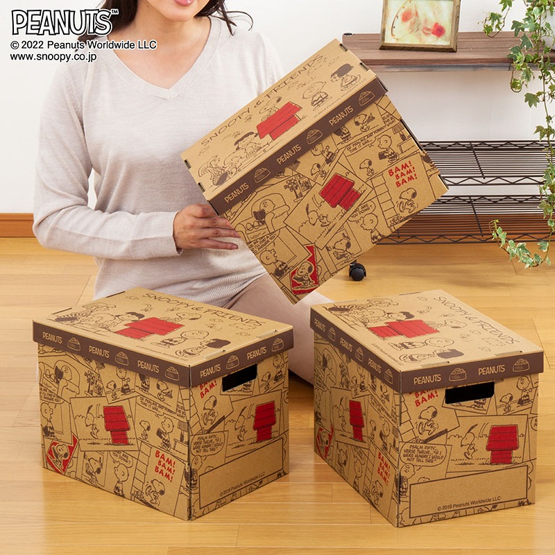 スヌーピー 収納ボックス 3個組 900-31 | 収納用品,収納ボックス