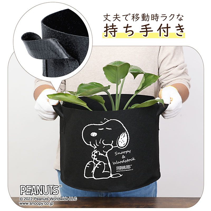 スヌーピー フェルトガーデンポット 10号 2枚組 900-37 | キャラクター