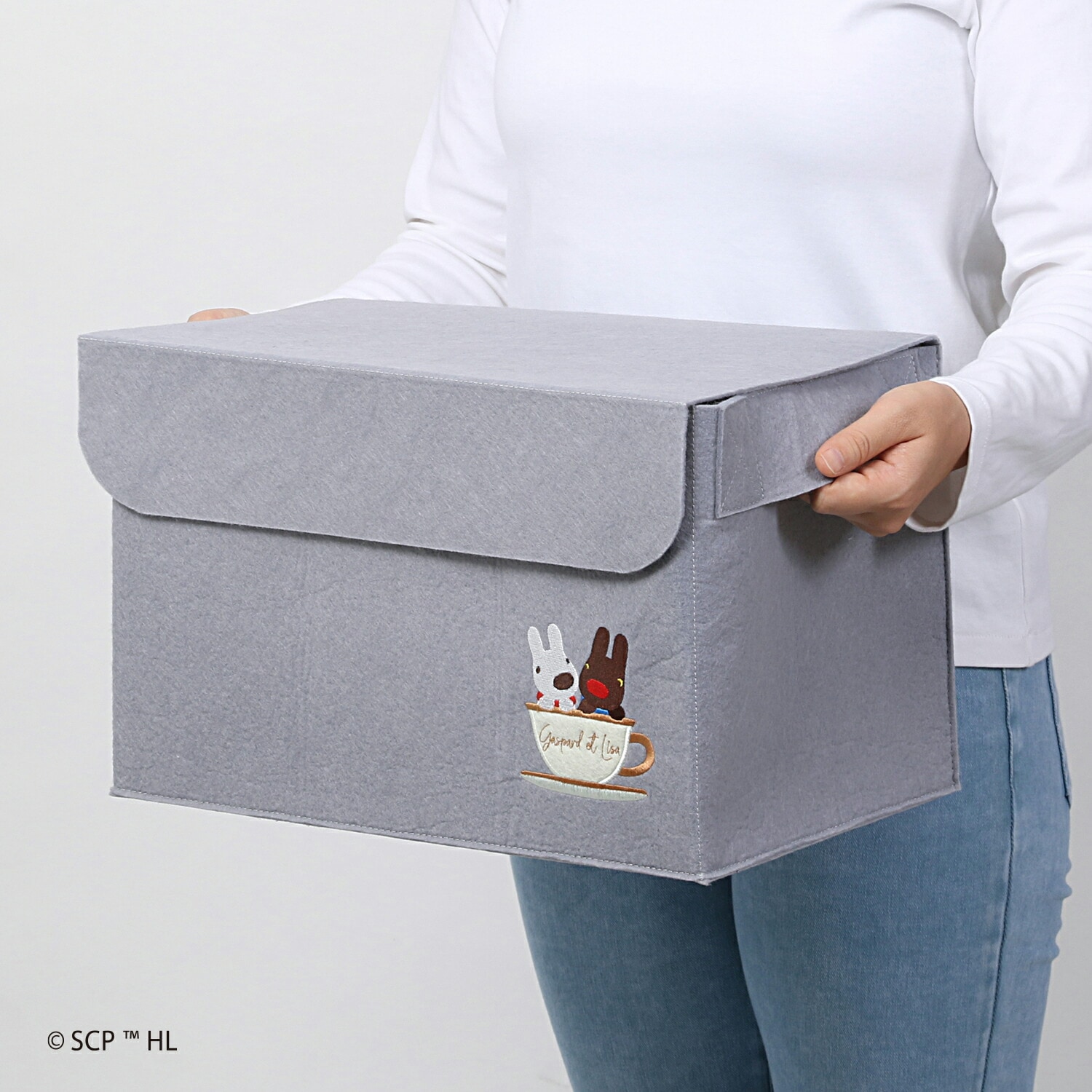 リサとガスパールフェルトの収納ケース900-53 | 収納用品,収納ボックス