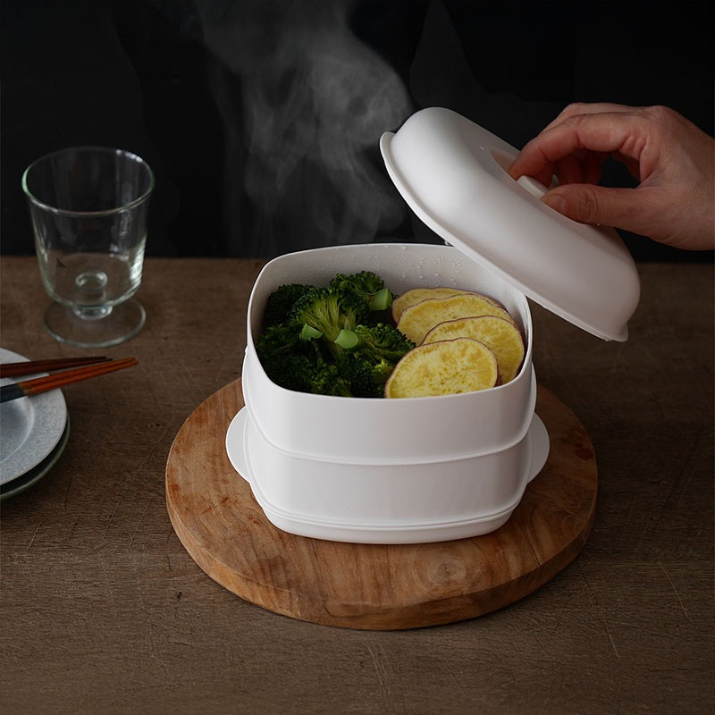 レンジでカンタン蒸し料理2段セイロmost1510-57 | キッチン用品,調理