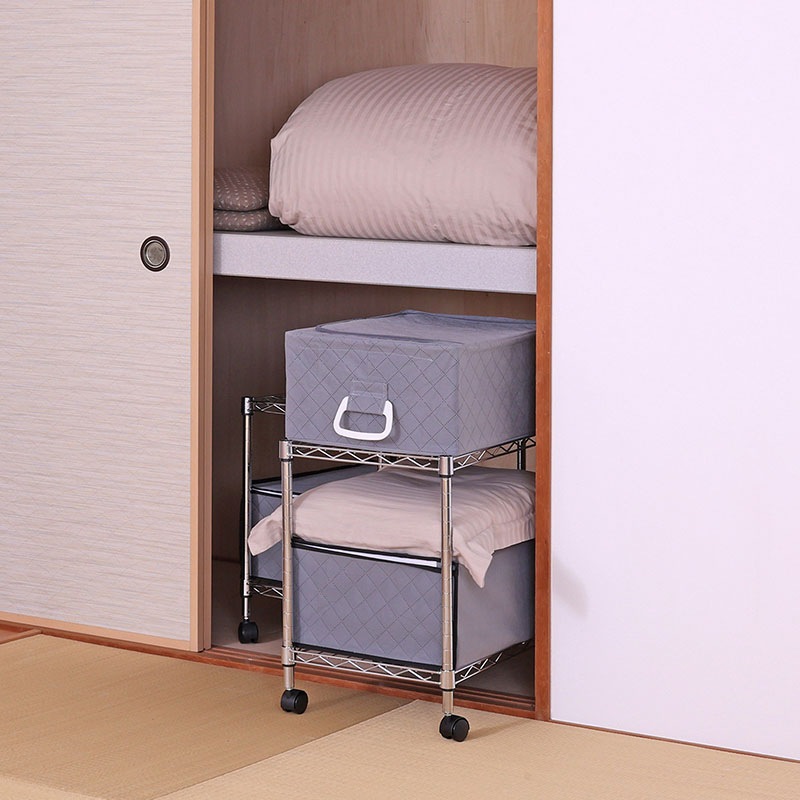 スチールラック 2段 キャスター付き 515-06 | すべての商品 | アストロ