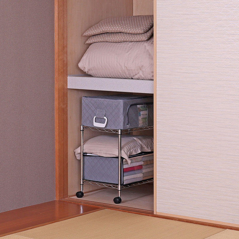 スチールラック 2段 キャスター付き 515-06 | すべての商品 | アストロ
