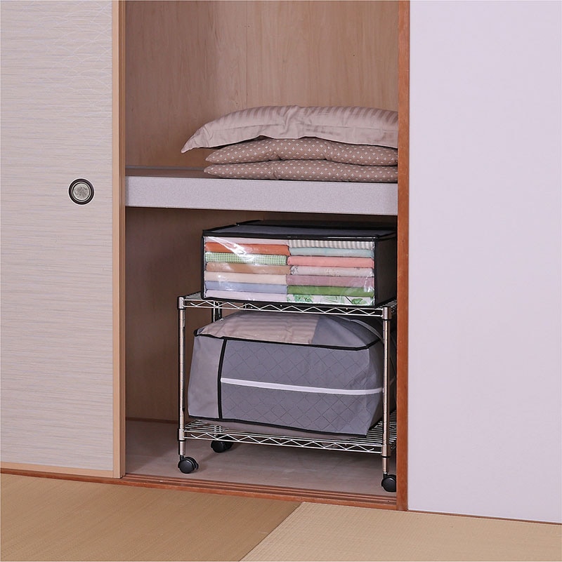 スチールラック 2段 キャスター付き 515-06 | すべての商品 | アストロ