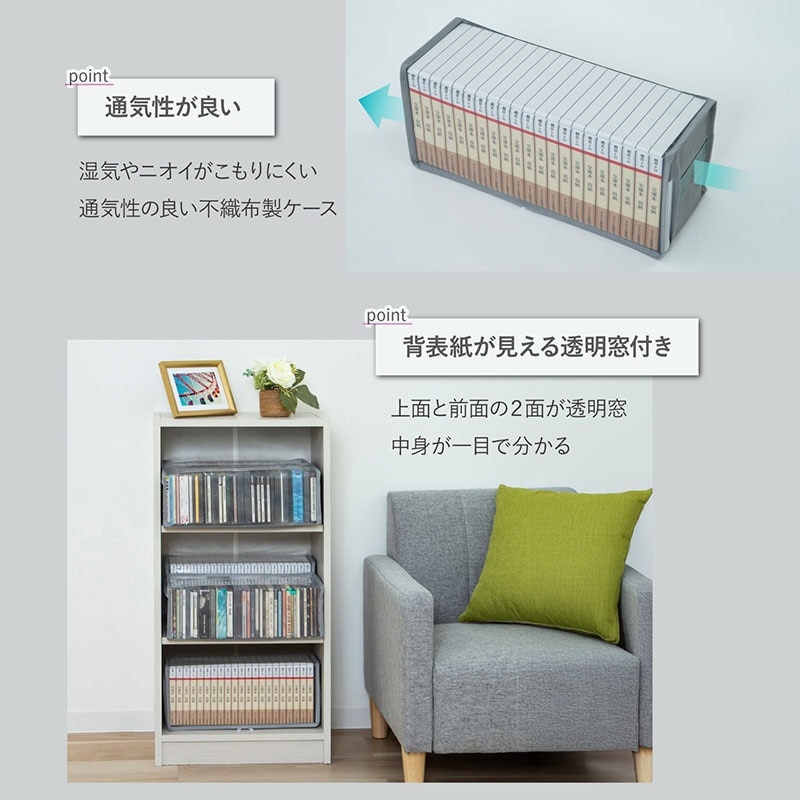 文庫本/CD 収納ケース 5枚組 167-50 | すべての商品 | アストロ
