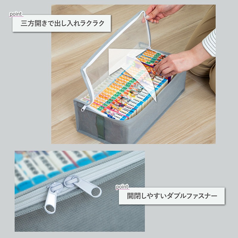 新書版コミック/新書本 収納ケース 5枚組 167-51 | すべての商品