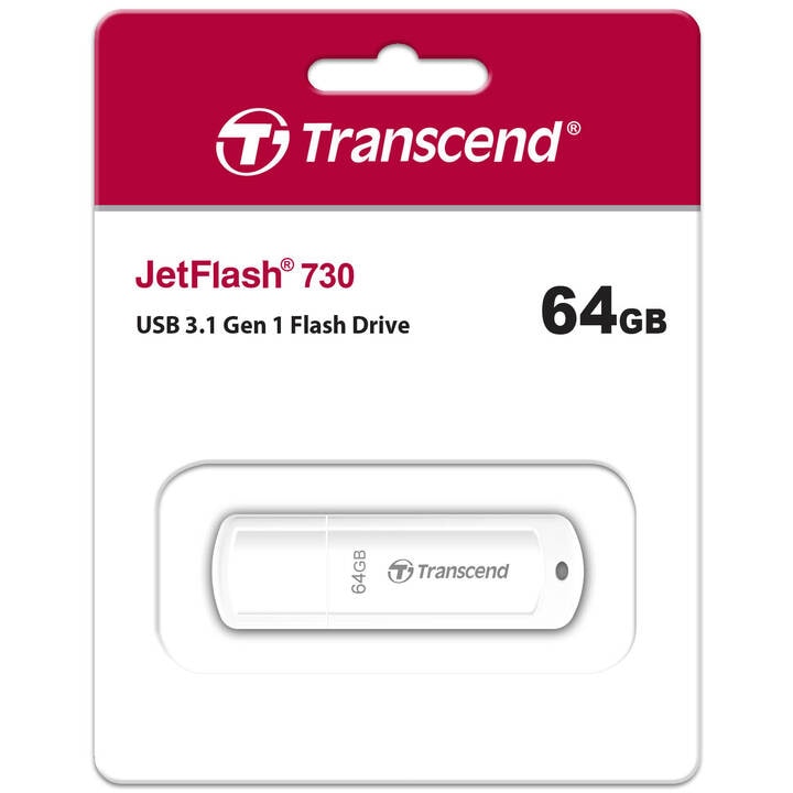 Transcend トランセンドジャパン TS64GJF730 JetFlash 730 64GB パッケージ