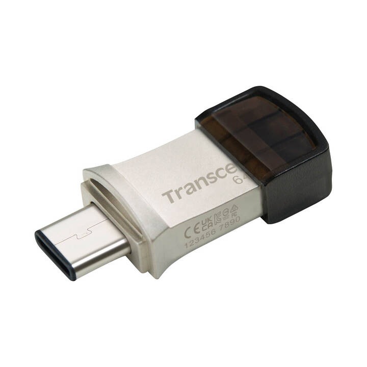 Transcend トランセンドジャパン TS64GJF890S JetFlash 890 64GB USB Type-C手前