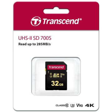 Transcend トランセンドジャパン TS32GSDC700S UHS-II SDHCカード 700S 32GB パッケージ