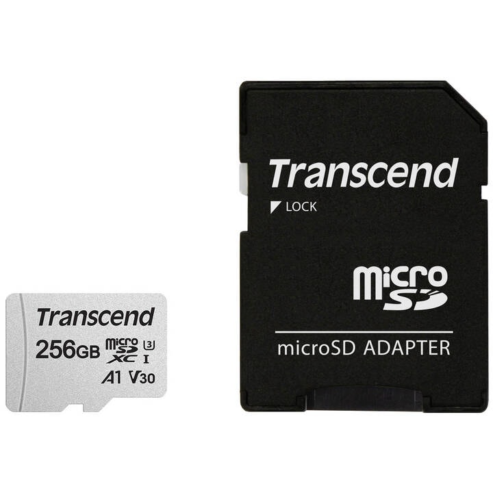 Transcend トランセンドジャパン TS256GUSD300S-A マイクロSDXCカード USD300S 256GB