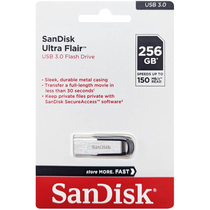 SanDisk サンディスク SDCZ73-256G-G46 並行輸入品 Ultra Flair USB 3.0 Flash Drive 256GB