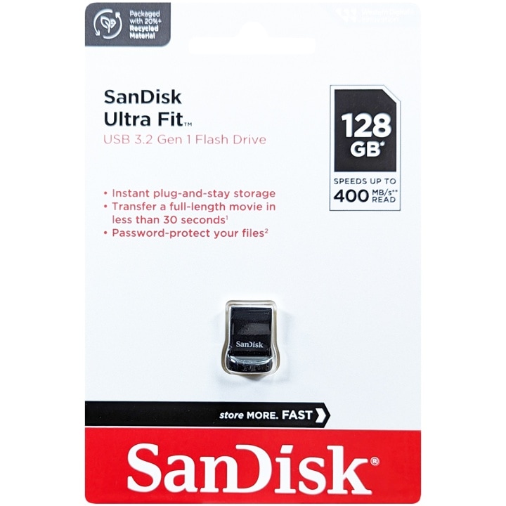 SanDisk サンディスク SDCZ430-128G-G46 並行輸入品 Ultra Fit USB 3.2 Flash Drive 128GB