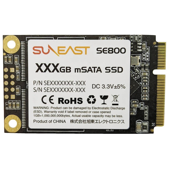 SUNEAST サンイースト SE800-m512GB SE800 mSATA SSD 512GB