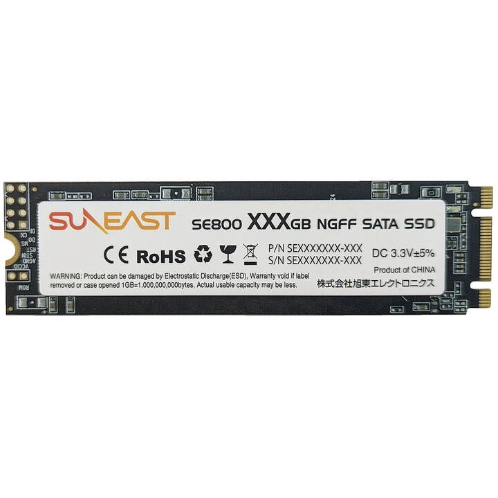 内蔵型SSD SUNEAST SE800- 1TB NGFF SATA SSD M.2 img-se800-nvff-sata-2280_128gb