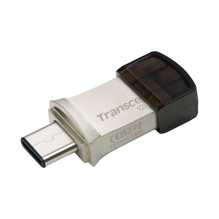 Transcend トランセンドジャパン TS128GJF890S JetFlash 890 128GB USB Type-C手前