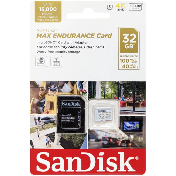 SanDisk サンディスク SDSQQVR-032G-GN6IA 並行輸入品 マイクロSDHCカード Max Endurance 32GB
