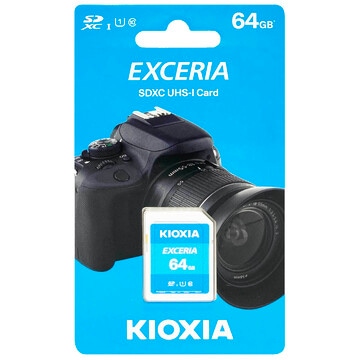 キオクシア KIOXIA LNEX1L064GG4 並行輸入品 SDXCカード EXCERIA 64GB