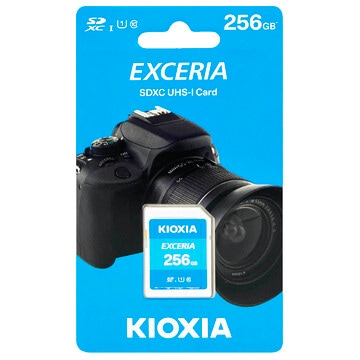 キオクシア KIOXIA LNEX1L256GG4 並行輸入品 SDXCカード EXCERIA 256GB
