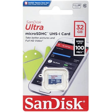 SanDisk サンディスク SDSQUNR-032G-GN3MN 並行輸入品 マイクロSDHCカード Ultra 32GB