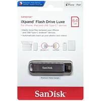 SanDisk サンディスク SDIX70N-064G-GN6NN 並行輸入品 iXpand Flash Drive Luxe 64GB