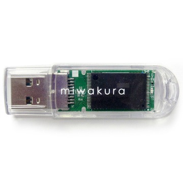 miwakura 美和蔵 MUF-AC32GU3 Aqua Crystal USB3.0 FLASH DRIVE 32GB