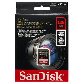 SanDisk サンディスク SDSDXDK-128G-GN4IN 並行輸入品 SDXCカード UHS-II Extreme PRO 128GB