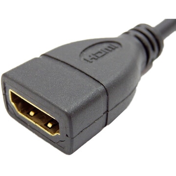 SSA エスエスエーサービス MIHDMI-15H miniHDMI変換ケーブル 15cm HDMIメス端子