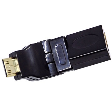 SSA エスエスエーサービス SMHM-HDAFL3D HDMIメス - miniHDMIオス 180度可動3Dコネクタ