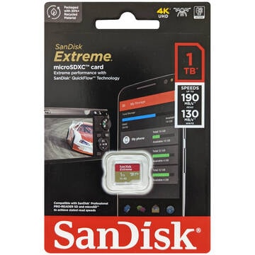 SanDisk サンディスク SDSQXAV-1T00-GN6MN 並行輸入品 マイクロSDXCカード Extreme 1TB