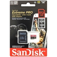 SanDisk サンディスク SDSQXCD-512G-GN6MA 並行輸入品 マイクロSDXCカード Extreme PRO 512GB