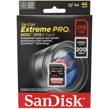 SanDisk サンディスク SDSDXXD-256G-GN4IN 並行輸入品 SDXCカード Extreme PRO 256GB